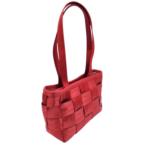 Harvey's Original Seatbelt Bag  Christmas Red Festive Satchel Handbag - Picture 4 of 12